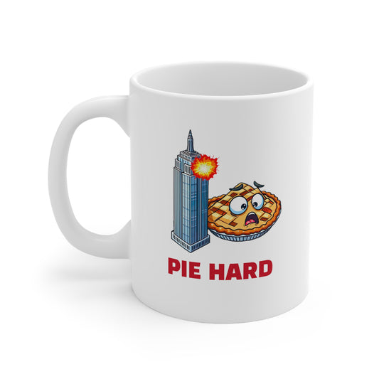 Pie Hard Ceramic Mug 11oz