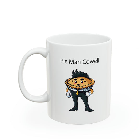 Pie Man Cowell Ceramic Mug 11oz