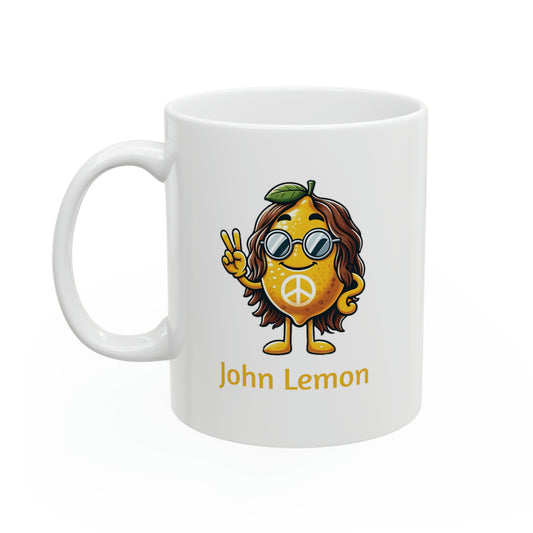 John Lemon Ceramic Mug 11oz