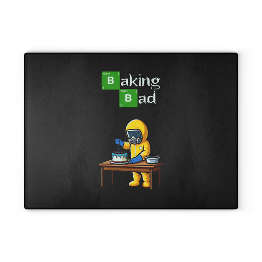 Baking Bad Glass Cutting Board