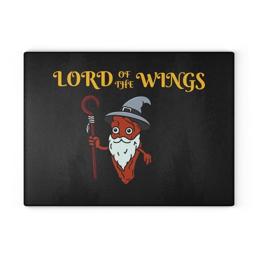 Lord Of The Wings Glass Cutting Board