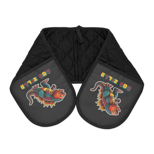 Cod Zilla Oven Mitts