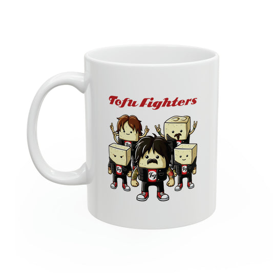 Tofu Fighters Ceramic Mug 11oz