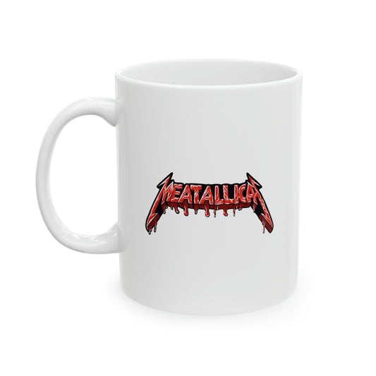 Meatallica Ceramic Mug 11oz