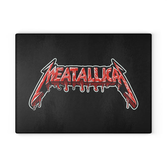 Meatallica Glass Cutting Board