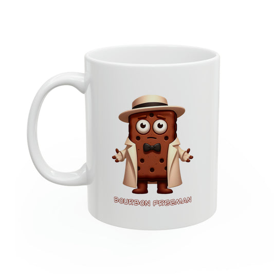 Bourbon Freeman Ceramic Mug 11oz