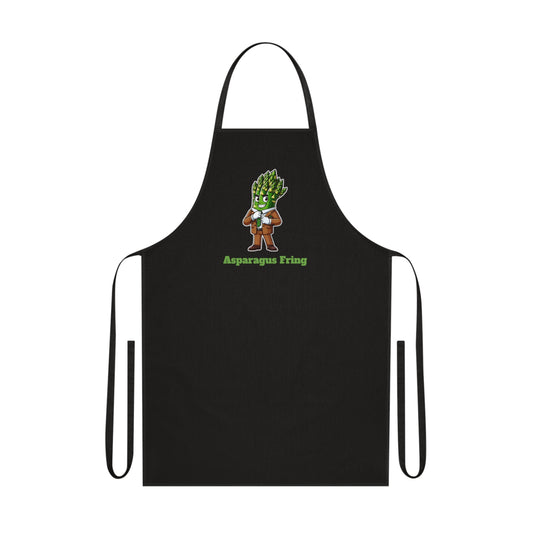 Asparagus Fring Cotton Apron