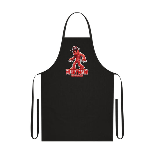 Nightmare on elm meat Cotton Apron