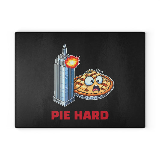 Pie Hard Glass Cutting Board