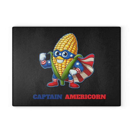 Captain Americorn Cutting Board