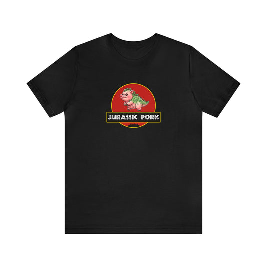 Jurassic Pork Unisex Jersey Short Sleeve Tee