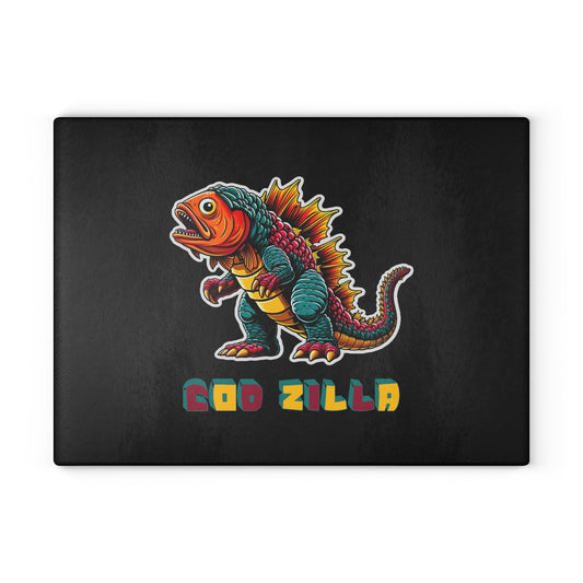 Cod Zilla Cutting Board